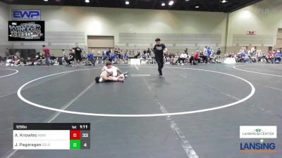 125 lbs Rr Rnd 3 - Alexander Knowles, Askren Wrestling Academy - (A) vs Jahryzen Pagaragan, Gold Rush Wrestling