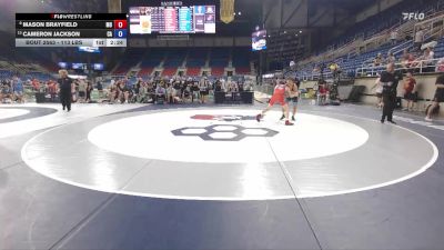 113 lbs Cons. Semis - Mason Brayfield, MO vs Cameron Jackson, CA