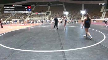 138 lbs Cons. Semi - Caden Collett, Huntingdon vs Aenaya Vines, Unattached Lindsey Wilson
