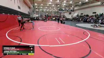 113 Boys Cons. Round 3 - Josiah Boyden, Betterman Elite Wrestling vs Ethan R Diaz, Eaglecrest Wrestling Club