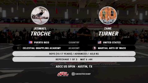 Jesmael Troche vs Zane Turner 2024 ADCC Austin Open