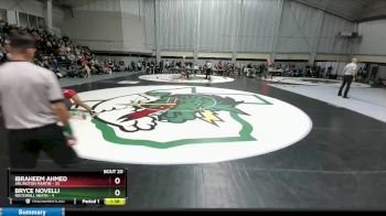 165 lbs 2nd Wrestleback And Semi-finals(16 Team) - Bryce Novelli, Rockwall Heath vs Ibraheem Ahmed, Arlington Martin