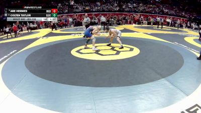 D3-138 lbs Quarterfinal - Abe Hermes, Mil. Edison vs Colten Taylor, Graham Local