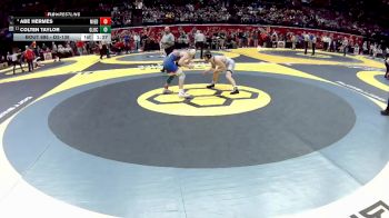 D3-138 lbs Quarterfinal - Abe Hermes, Mil. Edison vs Colten Taylor, Graham Local