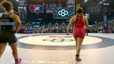170 lbs Cons. Sub-semis - Emily Novak, MN vs Chaniah Bernier, MD