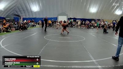 88 lbs Finals (2 Team) - Max Myers, Warrior RTC vs Phoenix Russo, Westshore