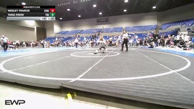 120 lbs Rr Rnd 3 - Wesley Francis, Searcy Youth Wrestling Club vs Taiga Kwon, Terminator Wrestling Academy