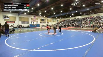 120 Boys Champ. Round 2 - Nicholas Haggar, Valhalla vs Ricardo Ortiz, Brawley