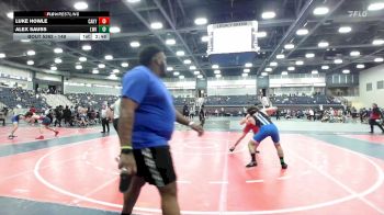 149 lbs Cons. Round 3 - Alex Sauss, Lindsey Wilson (Ky.) vs Luke Howle, Blue Chip