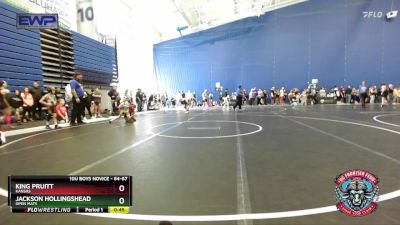 64-67 lbs Round 2 - Jackson Hollingshead, Open Mats vs King Pruitt, Kansas