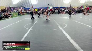 84 lbs Round 5 (8 Team) - Lucas Mazzarella, Olmsted Falls vs Bentley Marks, Noke Wrestling RTC