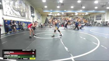 190 lbs Champ. Round 3 - Logan Trevino, Calvary Chapel (Santa Ana) vs Aiden Hull, Buchanan