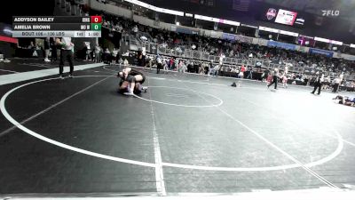 136 lbs Round Of 32 - Addyson Bailey, King Select Wr Ac vs Amelia Brown, MO West Championship WC