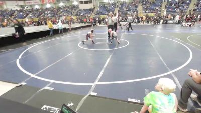 49 lbs Quarterfinal - Gatlin Buhr, SLV Elite WC vs Jaxson Clark, Wolfpack Olathe Co