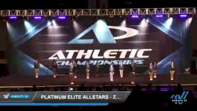 Platinum Elite Allstars - Zinc [2022 L1 Youth - D2 Day 2] 2022 Athletic Atlanta Nationals DI/DII