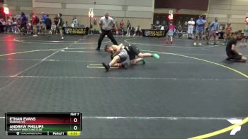 Champ. Round 1 - Ethan Evans, Warrior WC vs Andrew Phillips, McHenry Wrestling Club