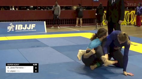 Amanda Jane Ferreira vs Vanessa López 2024 Pan IBJJF Jiu-Jitsu No-Gi Championship