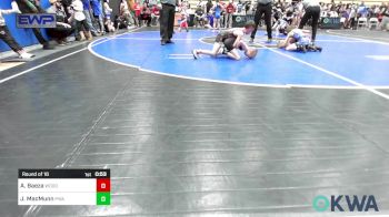 55 lbs Round Of 16 - Alexander Baeza, Woodward Youth Wrestling vs John MacMunn, Perry Wrestling Academy