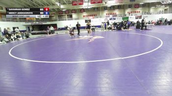 160 lbs 1st Place Match - Mercy Adekuoroye, Wayland Baptist University vs Savannah Gomez, McKendree University