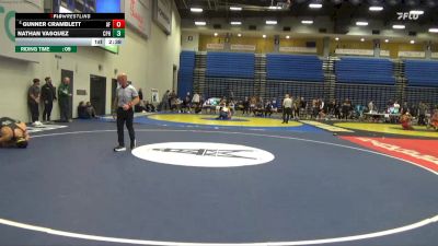 174 lbs Cons. Round 2 - Nathan Vasquez, Cal Poly Humboldt vs Gunner Cramblett, Air Force