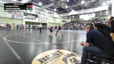 155 lbs Cons. Semi - Colette Martinez, MACES vs Delfina Palmas, BANNING