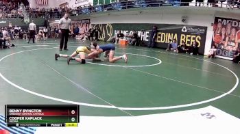 106 lbs Cons. Round 2 - Benny Byington, Sandusky Central Catholic vs Cooper Kaplack, Medina