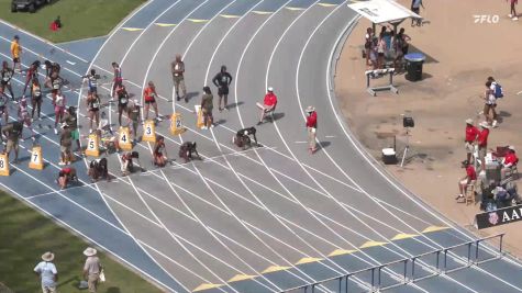Youth Girls' 100m Hurdles, Semi-Finals 8 - Age 17-18