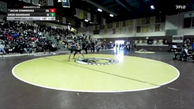 126 lbs Champ. Round 2 - Jacob Dominguez, Frontier vs Aron Guardado, South Bakersfield