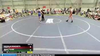 182 lbs Placement Matches (8 Team) - Nicholas Ronchetti, Illinois vs Brent Slade, Iowa