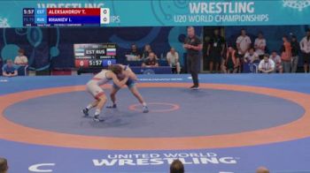 79 kg 1/2 Final - Tristan Aleksandrov, Estonia vs Ismail Khaniev, Russia
