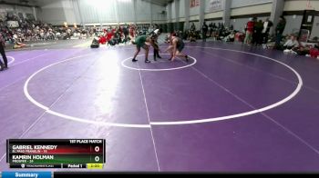 175 lbs Placement (4 Team) - Gabriel Kennedy, El Paso Franklin vs Kamrin Holman, Prosper