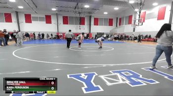 138 lbs Cons. Round 4 - Brnlyee Hall, Thunder Ridge vs Kara Ferguson, Eagle