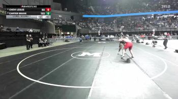 Cons. Round 1 - Chevi Leslie, Rapid City Central vs Carter Brave, Todd County