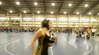 122-130 lbs Quarterfinal - Abbie Colvin, Roy Wrestling Club vs Khalea King, Top Of Utah