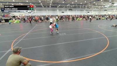 135 lbs Semifinal - Riley Diehl, Unattached vs Isabela Jordan, Unattached