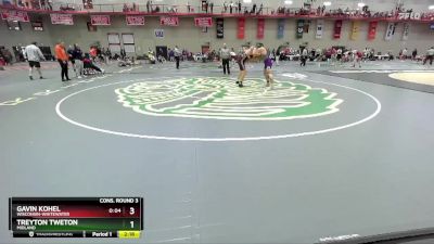 184 lbs Cons. Round 3 - Treyton Tweton, Midland vs Gavin Kohel, Wisconsin-Whitewater