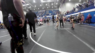 70 lbs Round Of 16 - Eli Rabe, Piedmont vs Brinley Leyba, Team Tulsa Wrestling Club