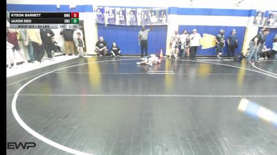 64 lbs Rr Rnd 3 - Kyson Barnett, Morris Wrestling Association vs Jaxon Deo, Berryhill Wrestling Club