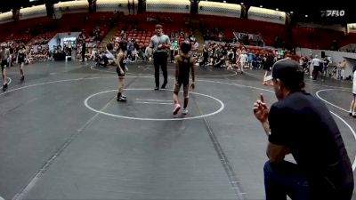 64 lbs Finals (2 Team) - Teddy Lopez, Empyre WC Maroon vs Mason Wade, Meridian Maniacs