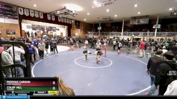 113 lbs Cons. Round 3 - Mathias Carson, Lake Roosevelt vs Colby Hill, Tahoma