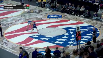 Quarterfinal - Caden Swaney, Belle Fourche vs Caden Roe, West Central