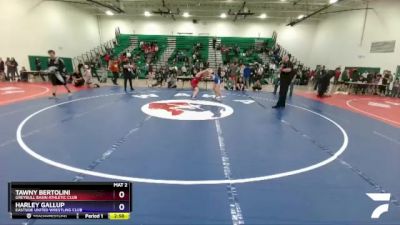 130 lbs 3rd Place Match - Tawny Bertolini, Greybull Basin Athletic Club vs Harley Gallup, Eastside United Wrestling Club