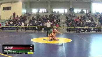 157 lbs Cons. Round 1 - Max Yahre, Oneonta State vs Sam Grey, College At Brockport