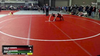135 lbs Cons. Round 2 - Isaac Halbakken, Dover-Eyota vs Oakley Bornitz, TMBWWG