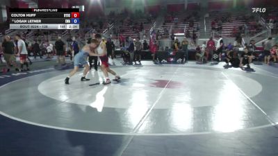 138 lbs Cons. Round 2 - Colton Huff, Beat The Streets Chicago-Avondale vs Logan Letner, Elevate Wrestling Academy