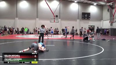 90 lbs Semifinal - Kellen Mitchell, Ironclad Wrestling Club vs Fischer Lundberg, Elevate Wrestling Club