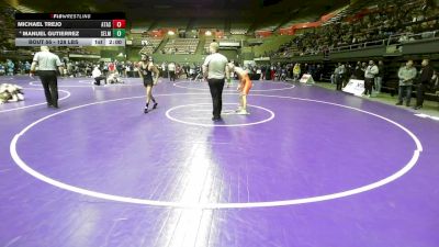 128 lbs Round Of 32 - Michael Trejo, Atascadero vs Manuel Gutierrez, Selma