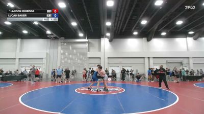 150 lbs Champ. Rd Of 32 - Landon Quiroga, Brevard FCA vs Lucas Bauer, Red Lion Wrestling Club