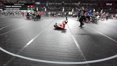 120 lbs Consi Of 16 #2 - Anthony Liggeri, Red Nose vs Jake Fiordaliso, Monroe Twp