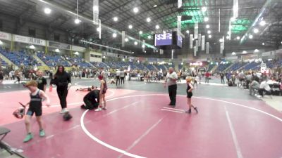 64 lbs Round Of 16 - Sadie Sweat, Kalispell WC vs Jordyn Lane, Sheridan WC